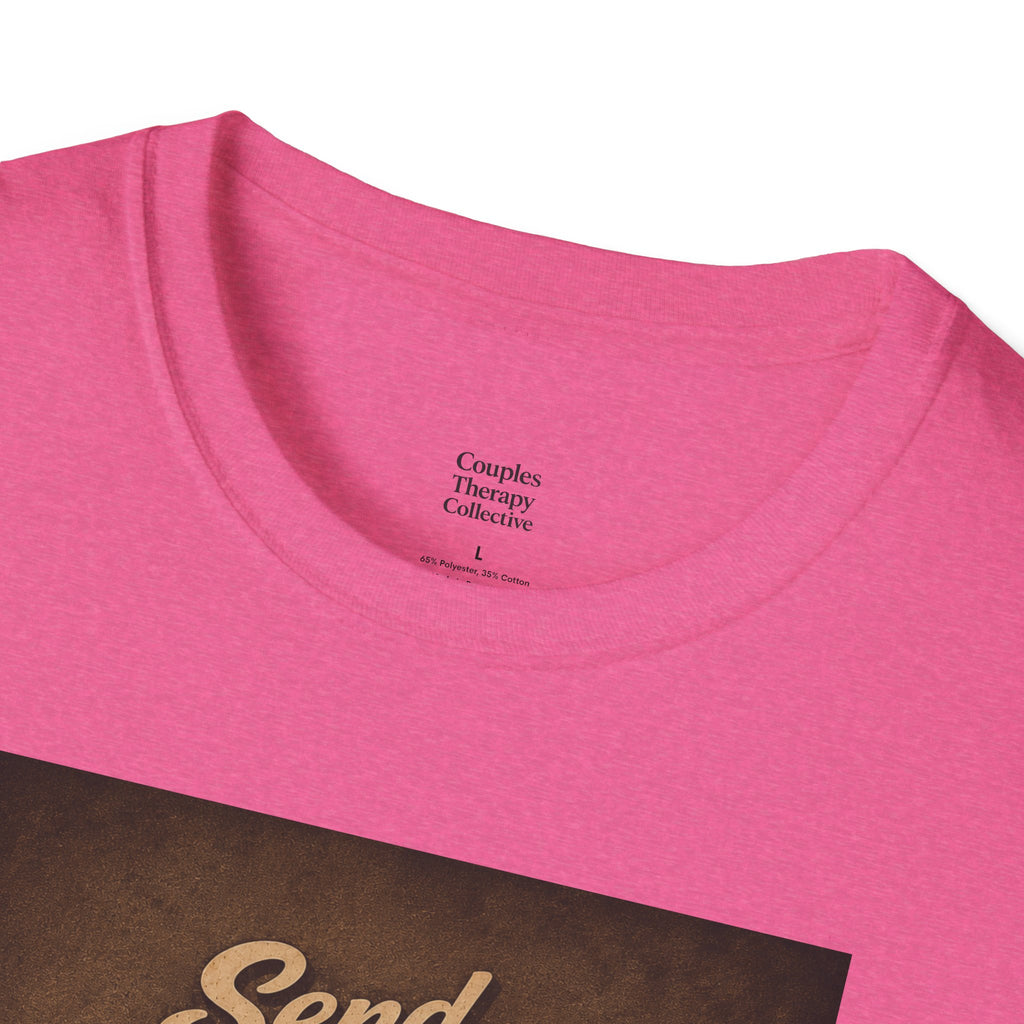 Send Feet Pics T-Shirt | Polaroid Photo Wall Graphic Tee