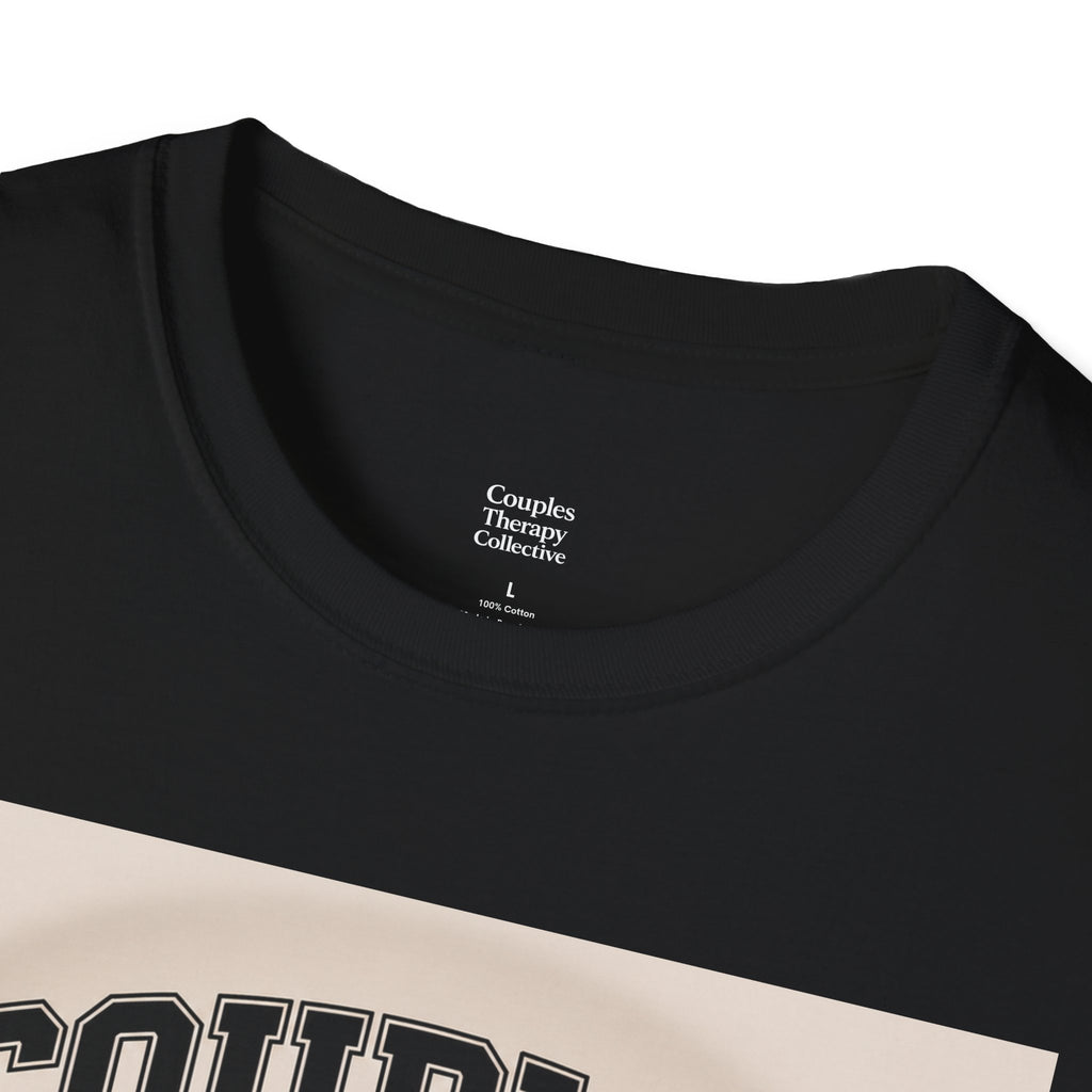 Couples Therapy Graphic T-Shirt | Retro Cartoon Counseling